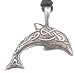 Celtic Dolphin Pewter Pendant Necklace