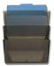 Officemate Wall File, Smoke, Set of 3 (21421)