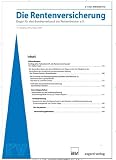 Produkt-Bild: Die Rentenversicherung [Jahresabo]