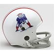 New England Patriots (1965-81) Miniature Replica NFL Throwback Helmet w/2-Bar Mask