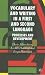Book Vocabulary and Writing in a 1st and 2nd Language, Processes and Development