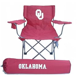 Oklahoma Sooners NCAA Ultimate Adult Tailgate Chair by Rivalry Distributing