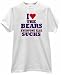 I HEART THE BEARS EVERYONE ELSE SUCKS FOOTBALL T SHIRT jersey