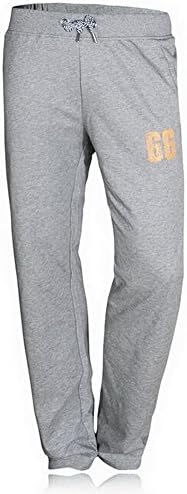 Huanwei Men's Casual Trousers Boutique Cotton Pants Gray (3XL)