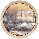 THIRSTYSTONE COASTERS THOMAS KINKADE COLLECTION - VICTORIAN CHRISTMAS II