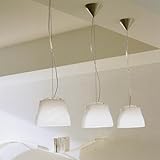 IMAGE OF Circe Pendant - gloss amber, swag type installation kit, 220 - 240V (for use in Australia, Europe, Hong Kong etc.)