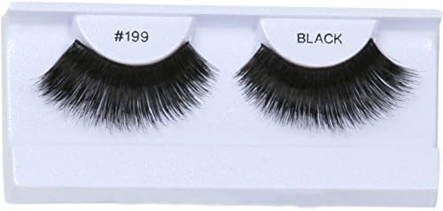 Thick and Long Black Eyelashes with Case - One-Size