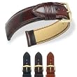 HIRSCH Ascot L, English Leather, 50 Black, 20 mm, Gold Buckle