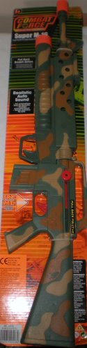 Childrens Toyshop  Toys : Combat Force Super M-16 Rifle with Sound