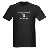 Cabo San Lucas, Mexico Flag Dark T-Shirt by CafePress
