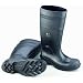 ONGUARD 87401 PVC Men's Buffalo Plain Toe Knee Boots with Lug Outsole, 16" Height, Black, Size 7
