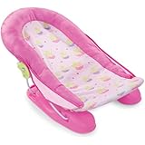 Summer Infant Large Comfort Baby Bather, Hip Hop Frog