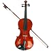4/4 Natural Maple Wood Violin with Carrying Case
