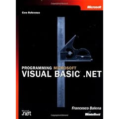 Programming Microsoft Visual Basic .NET (Core Reference)