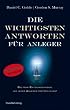 Die wichtigsten Antworten f�r Anleger: Die f�nf Entscheidungen die jeder Anleger treffen muss!
