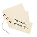 Avery Shipping Tags, Double Wire, 6.25 x 3.125 Inches, Manila, Pack of 1000 (12608)