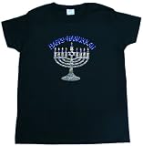A+ Images, Inc. Happy Hanukkah with Menora Rhinestone T-Shirt