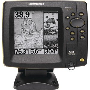 New High Quality HUMMINBIRD 407330-1 581I B&W FISHFINDER WITH GPS (GPS)