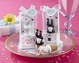 Head Over Heels Bride or Groom Bottle Stoppers - Bride (Set of 24) - Baby Shower Gifts & Wedding Fav