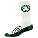 For Bare Feet NBA Boston Celtics Men's Crew Socks, Large