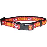 Pets First NFL Kansas City Chiefs Pet Collar, Large