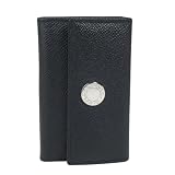 [ブルガリ] BVLGARI グレインレザーキーケース ブラック 7*10.5*2 20234