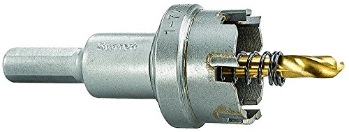 Starrett SM31 TCT Tungsten Carbide Tipped Sheet Metal Hole Saw, 1-7/32" Diameter (31 mm)