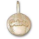 Univ Of Florida Gators Baseball Pendant (10kt)