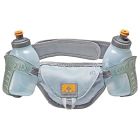 Nathan Speed 2 Waistpack with Two 10-Ounce Nutrition Flasks by