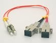 1ft Fiber Optic Adapter Cable LC (Male) to SC (Female) Multimode 62.5/125 Duplex 1ft Fiber Optic Adapter Cable LC (Male) to SC (Female) Multimode 62.5/125 Duplex