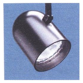 Juno Lighting R502B-BL Trac-Lites Round Back Cylinder Line Voltage PAR30 Lamp Holder, Black