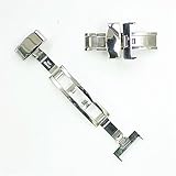 松重商店 DX03S 14mm 観音開きDバックル 鏡面銀色