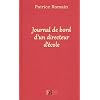 Journal de bord d'un directeur d'�cole
