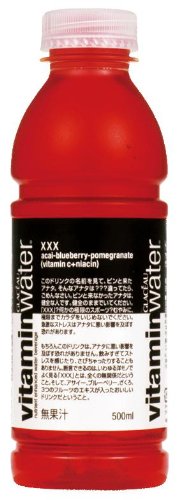 GLACEAU vitaminwater XXX 500ml×12本
