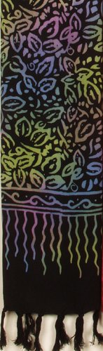 10 X 66 Rayon Scarves - 3 Batiks