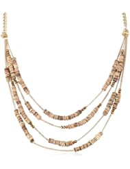 Kenneth Cole New York "Tropics" Mixed Bead Multi-Row Necklace, 22"