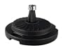 95 Lb. Unfilled Commercial Umbrella Stand, Black