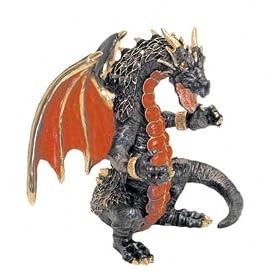 Lava Dragon Collectible Figurine by Tudor Mint Collectible Figurines