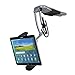 CTA Digital PAD-KMSB 2-in-1 Multi-Flex Tablet Stand and Wall Mount  for 11-inch iPad Pro (2018)/iPad 2018/iPad Pro 12.9/mini/Galaxy Tabs/more, Black