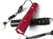 GrayBean Mini 3W LED Handy Waterproof Flashlight Torch For Sporting Camping,emergency lighting,toy light,SOS light (Black+Red, 2PCS)