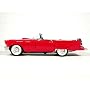 1957 Ford Thunderbird diecast model car 1:18 scale die cast by Yat Ming - Red