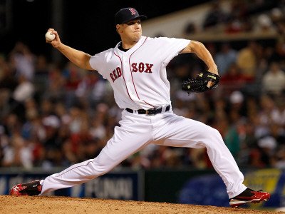New York Yankees v Boston Red Sox, FORT MYERS, FL - MARCH 14: Jonathan Papelbon Photographic Poster Print by J. Meric, 9x12