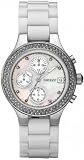DKNY Chronograph Crystal White Ladies Watch NY8098 Wrist Watch (Wristwatch)