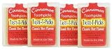 All Natural HOT Cinnamon Flavored Toothpicks 4 Pack