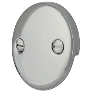 Bathtub Overflow Plate
