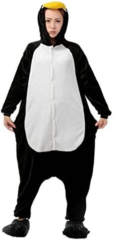 Purple Vinee Pajamas Anime Costume Adult Animal Onesie Penguin S