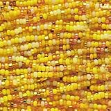 Czech Seed Beads 11/0 "Daffodil" Mix Yellow Lemon (1 Hank/4000 Beads) ~ Jablonex