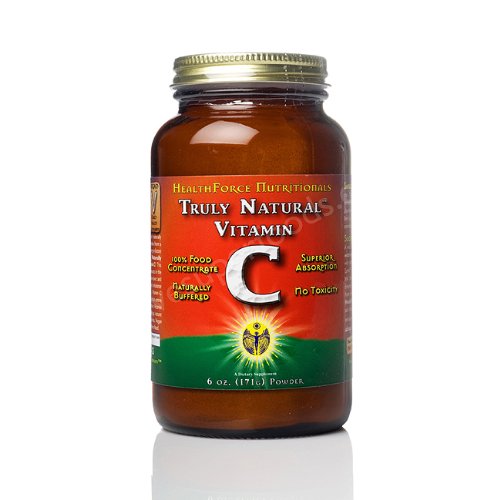 Healthforce Truly Natural Vitamin C, Powder, 171-Grams, 6 oz