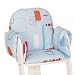 Herlag H5066-100 - Sitzpolster f�r Tipp Topp III, blau mit Blumenmotiv