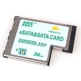 Neewer EXPRESS CARD 54 TO 2 PORT SATA ESATA 3Gbps Adapter NEW